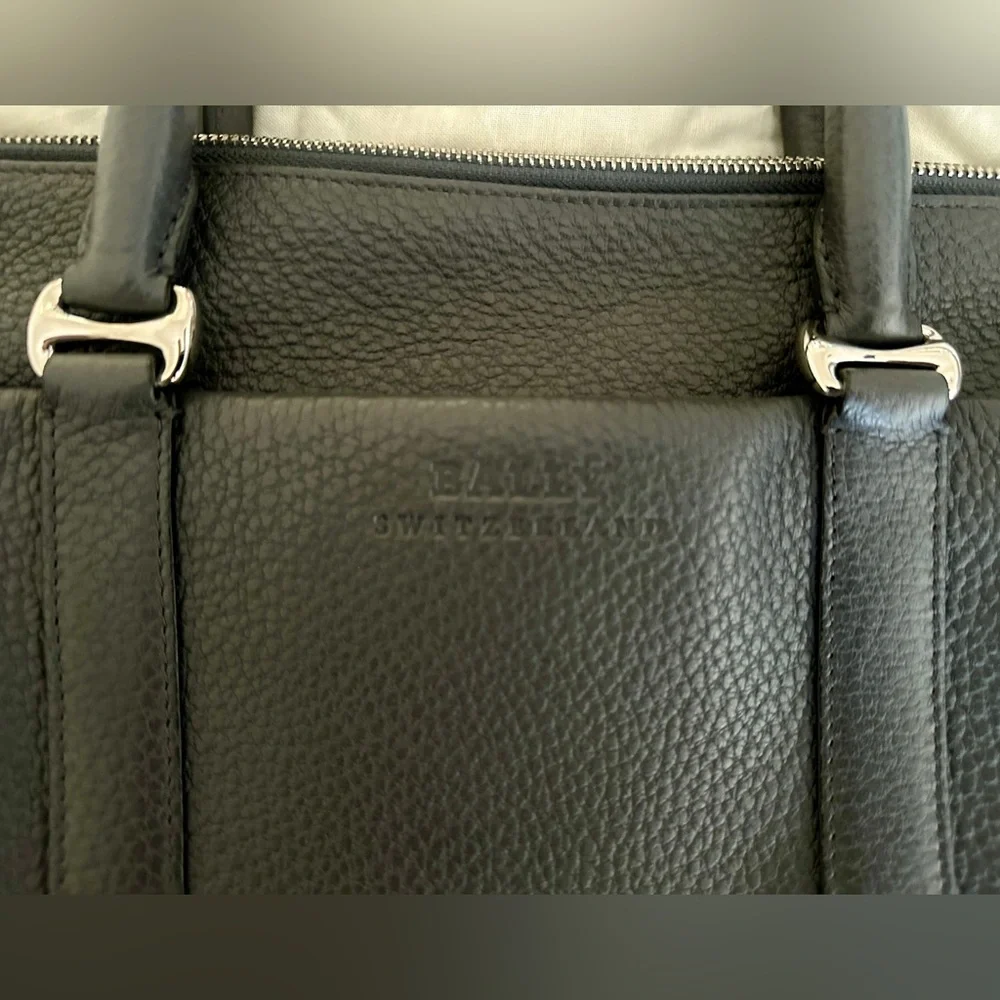 Bally Men’s Leather Briefcase